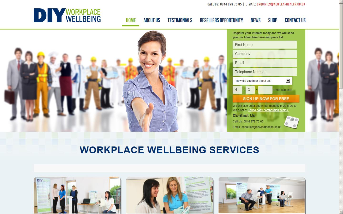 New Leaf Health Website