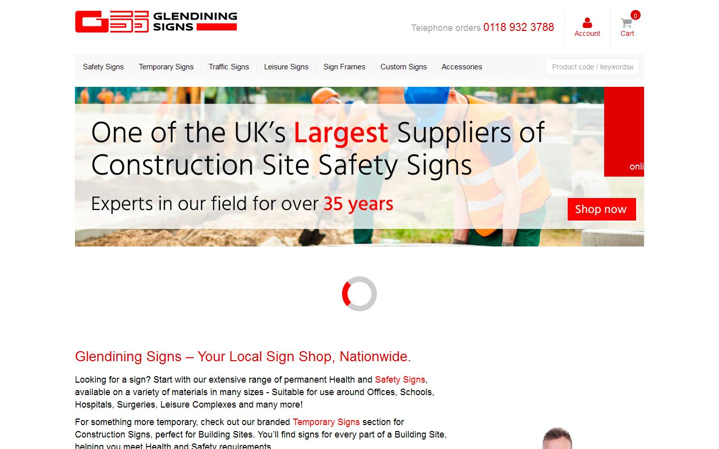 Glendining Signs Website