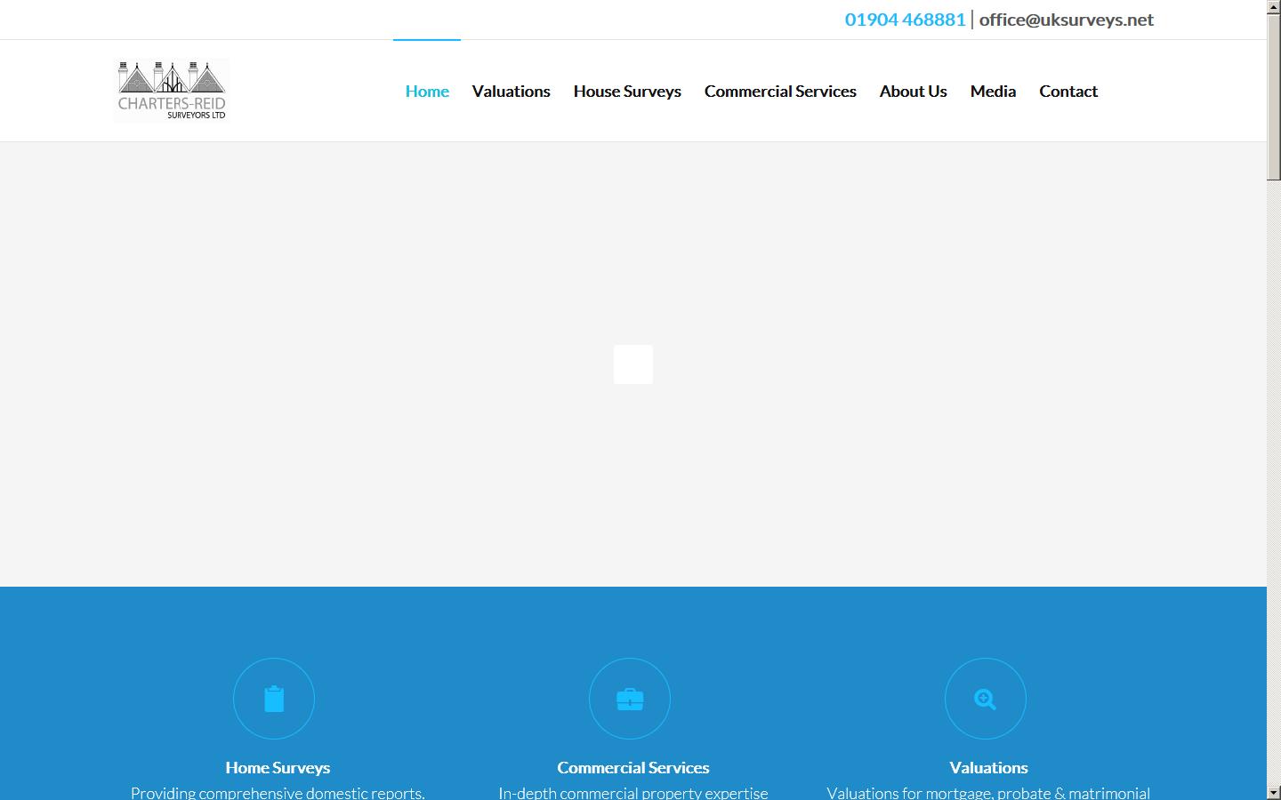 Charters-Reid Surveyors Ltd Website