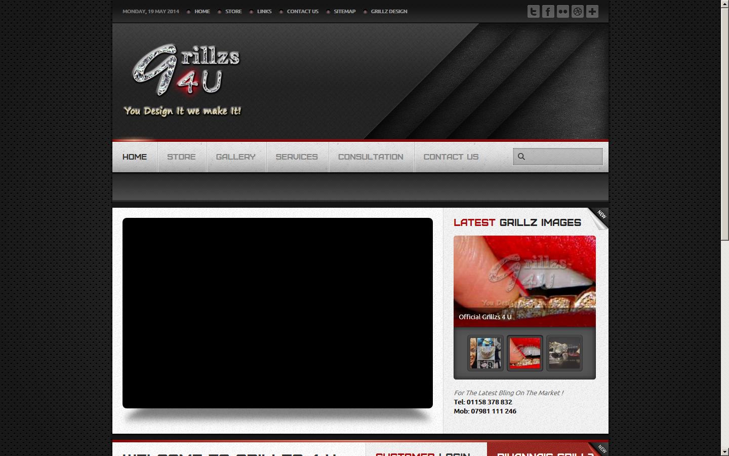 Grillzs 4 U Website
