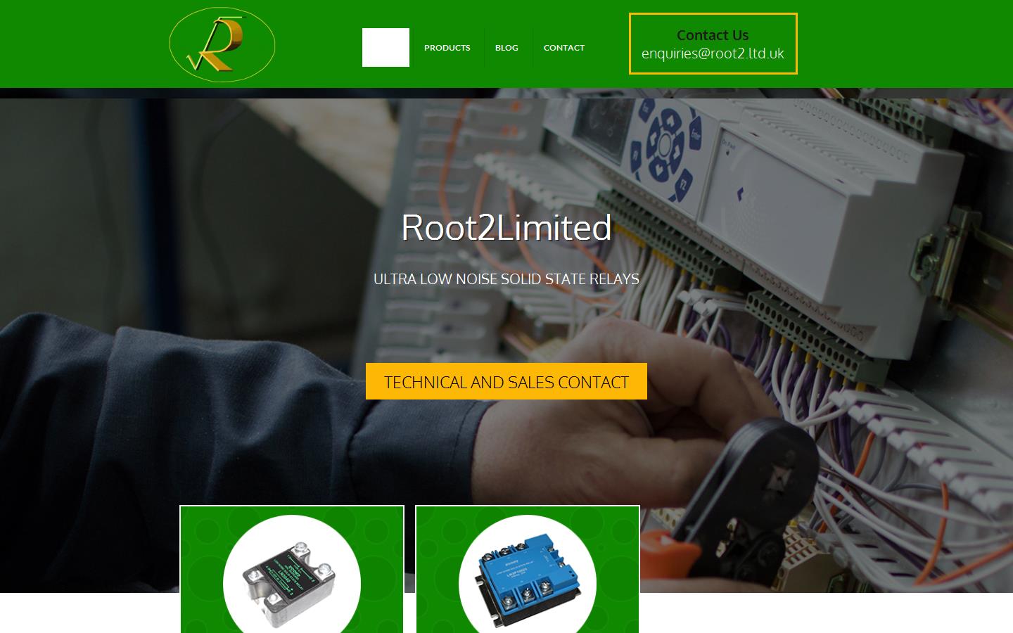 Root2 Ltd Website
