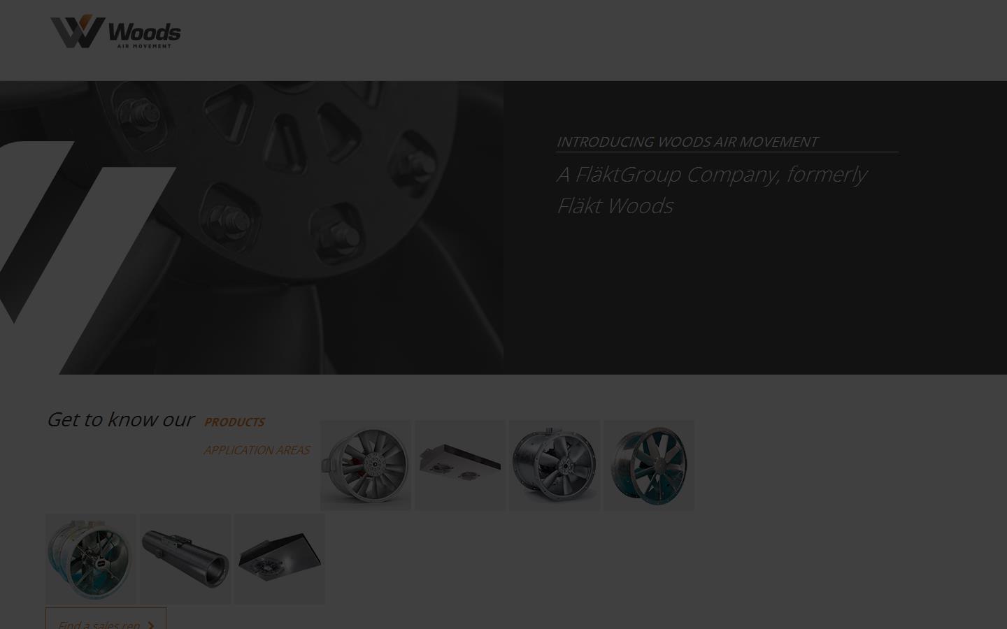 Woods Air Movement Website