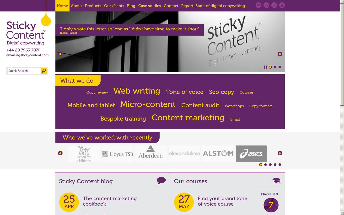 Sticky Content Ltd, Press Association Website