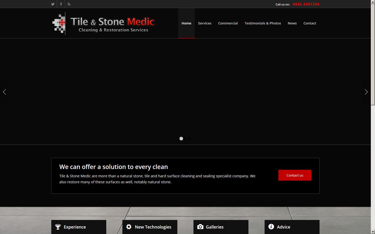 Tile and Stone Medic Website