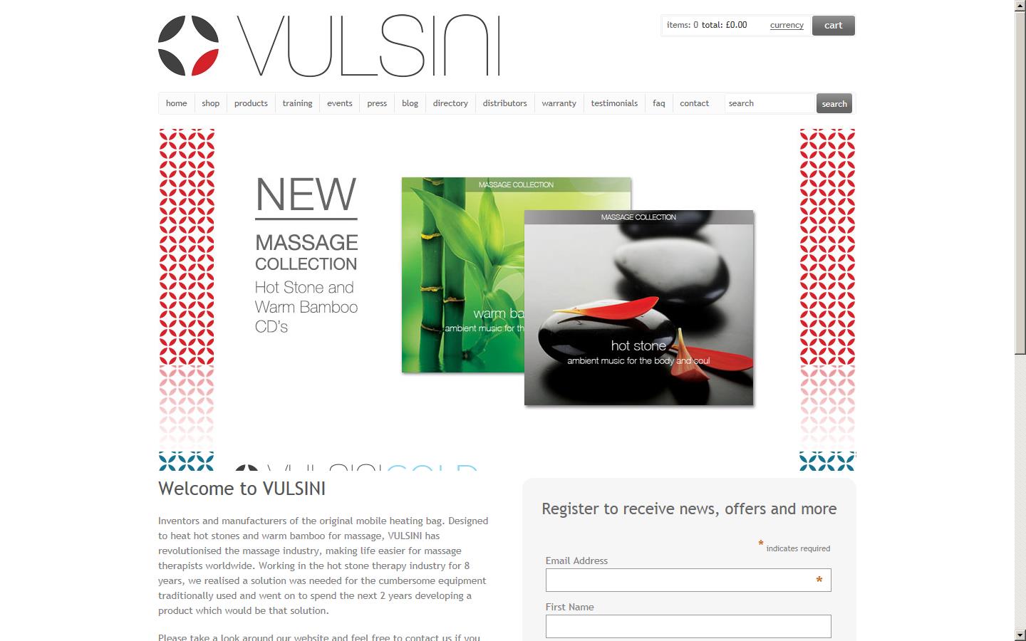 Vulsini Website