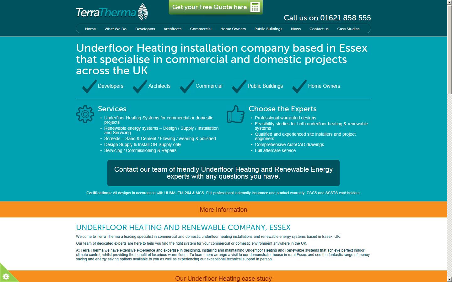 Terra Therma Ltd Website