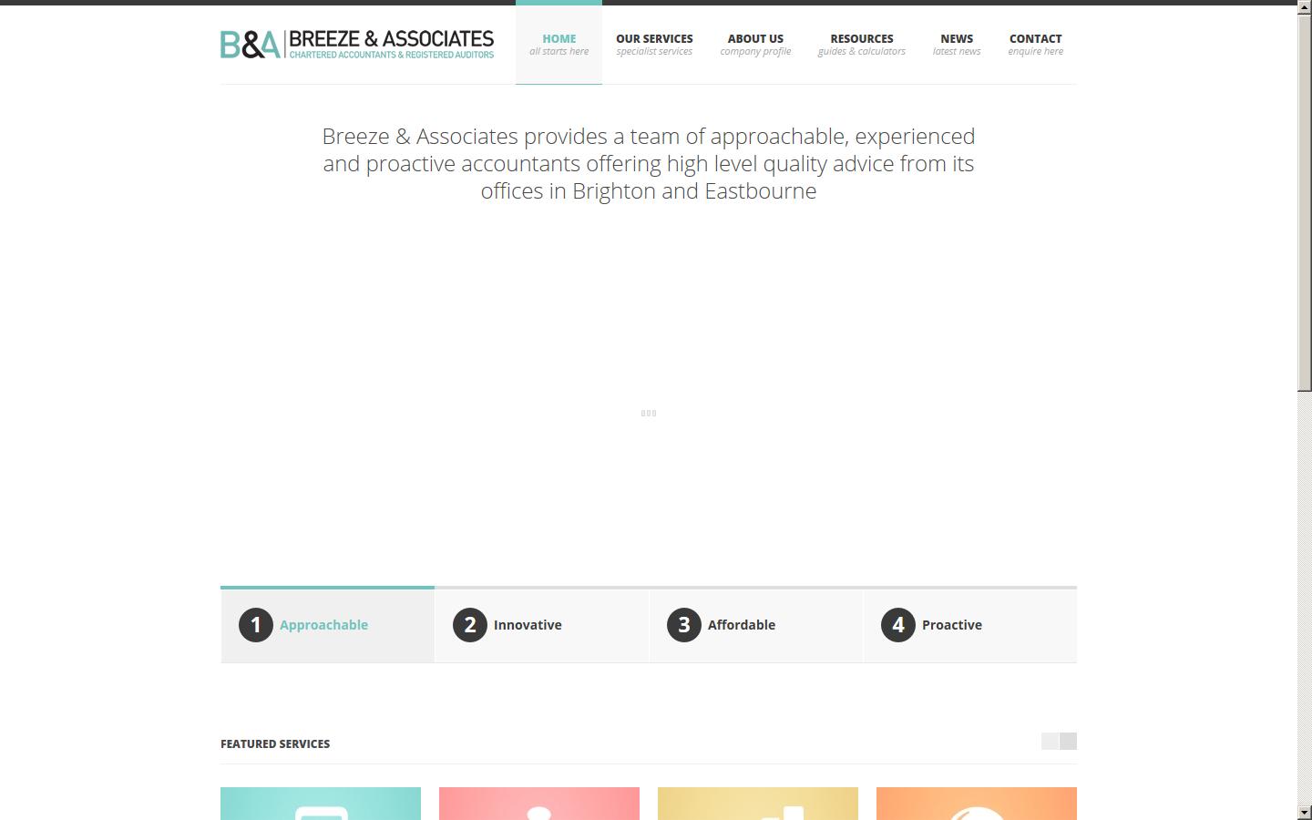 Breeze & Associates Ltd Website