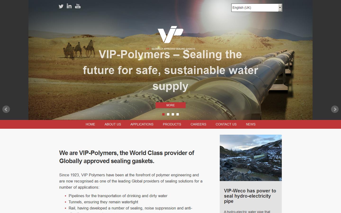 VIP Polymers Website