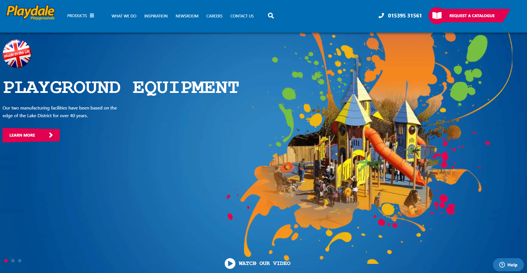 Playdale Playgrounds Ltd Website