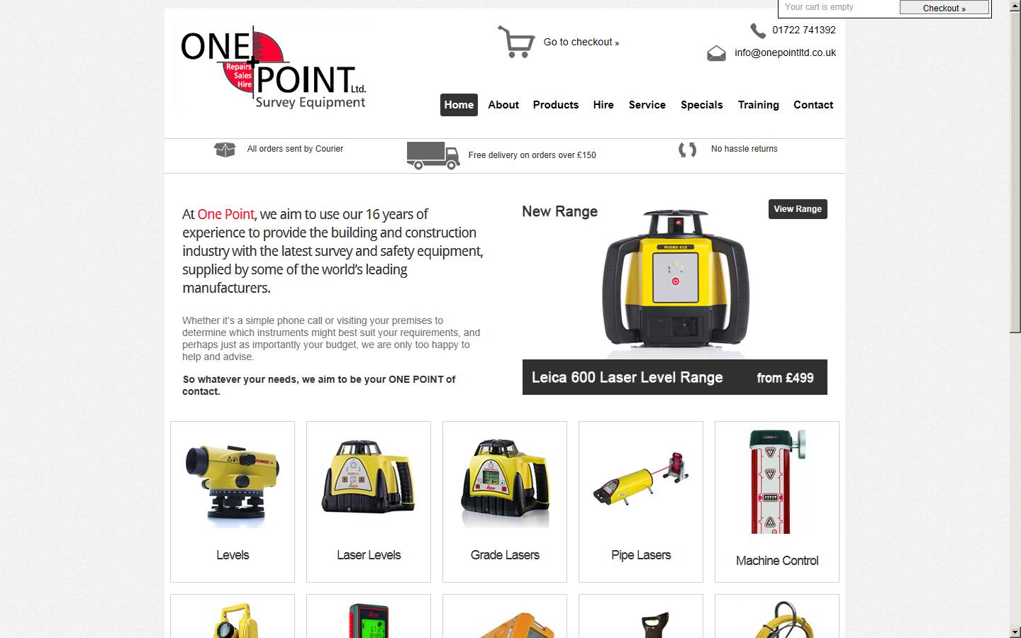 One Point Ltd Website