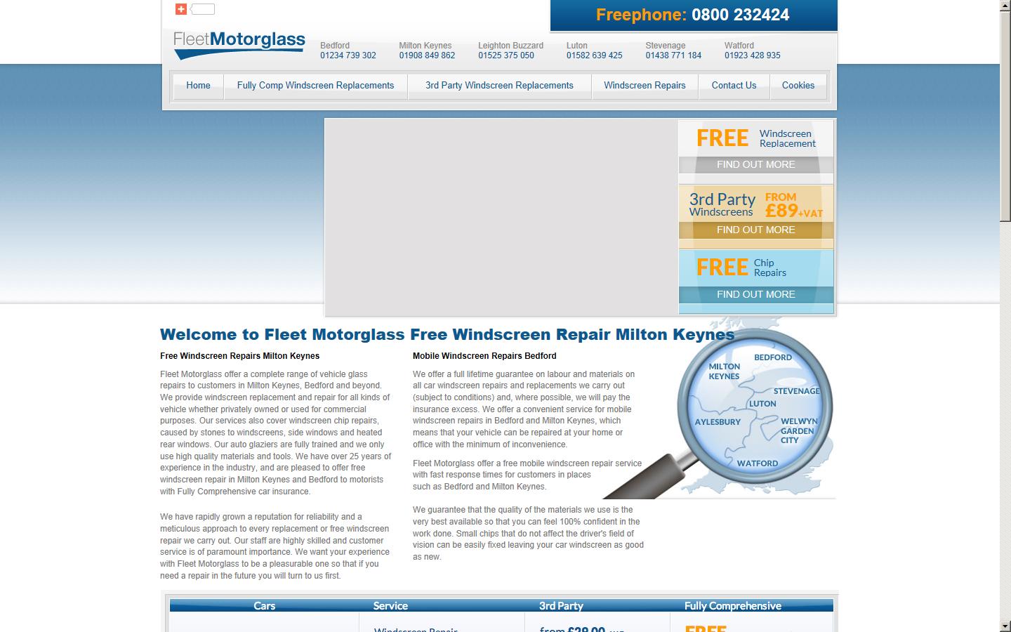 Fleet Motorglass Ltd Website