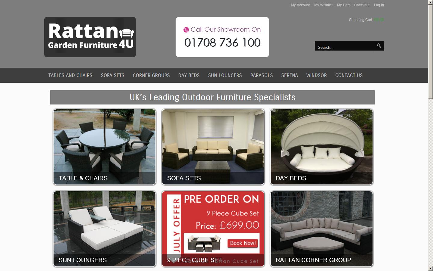 Rattan Garden Furniture 4U Website