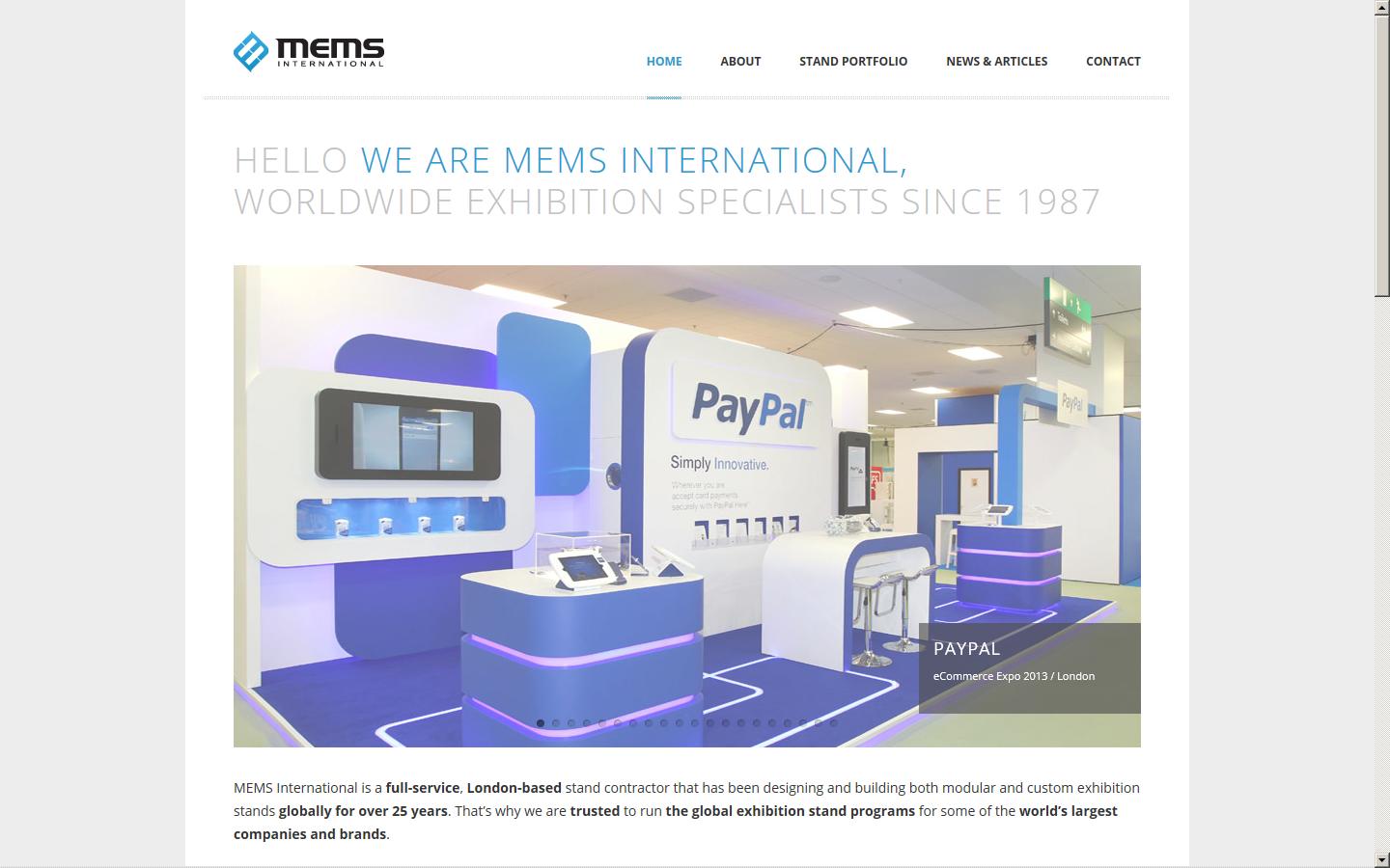 MEMS International Limited Website