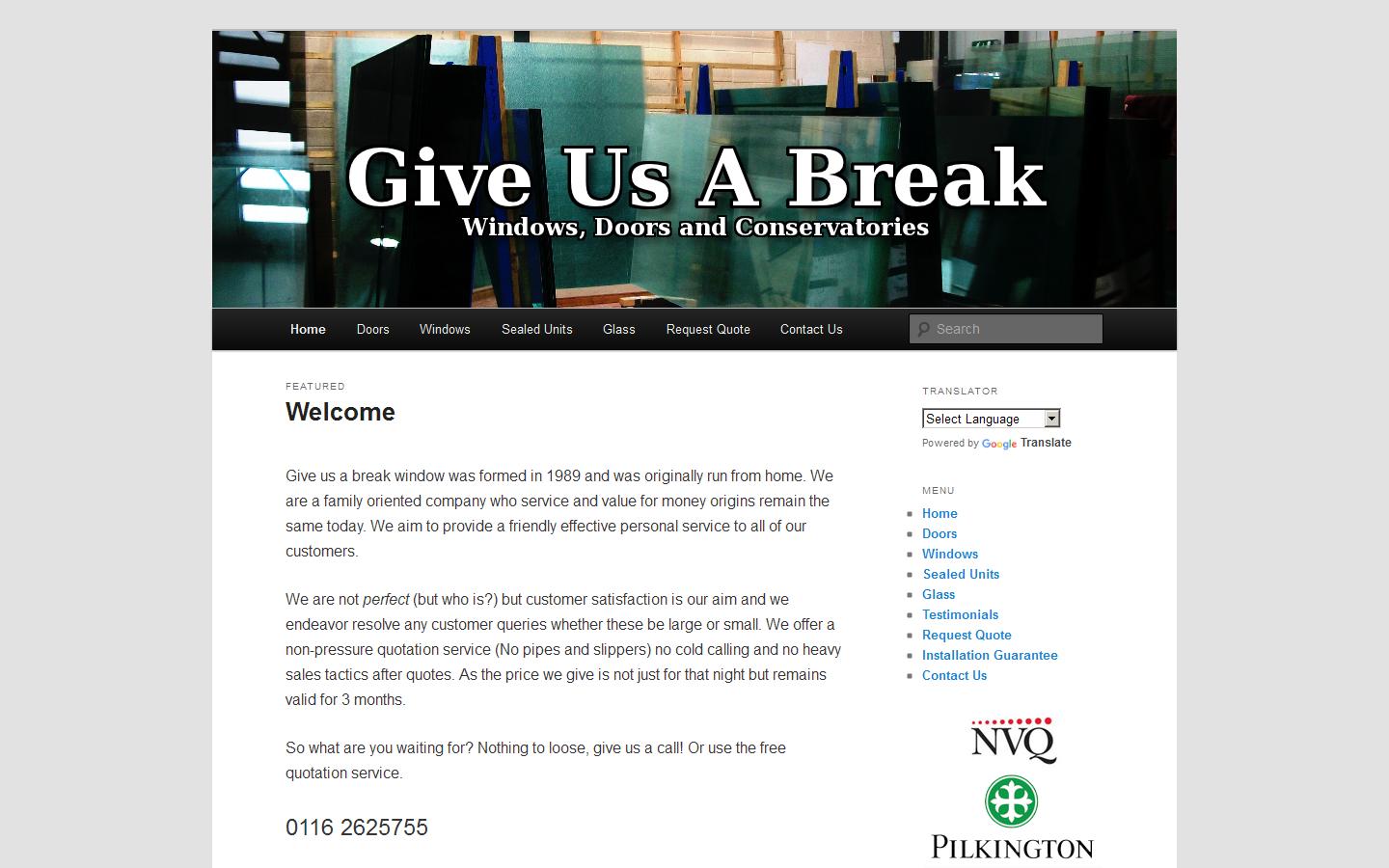 Give Us A Break Windows Website