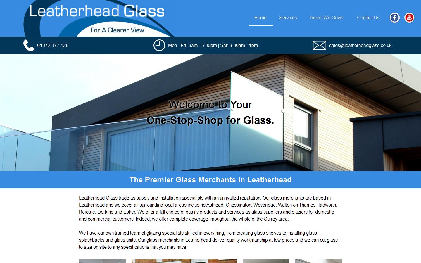 Leatherhead Glass Website