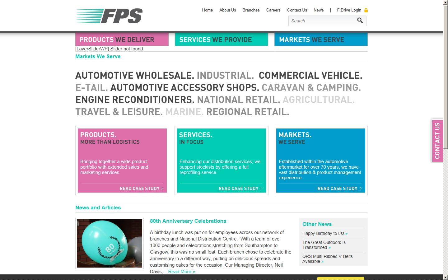 FPS Distribution Website