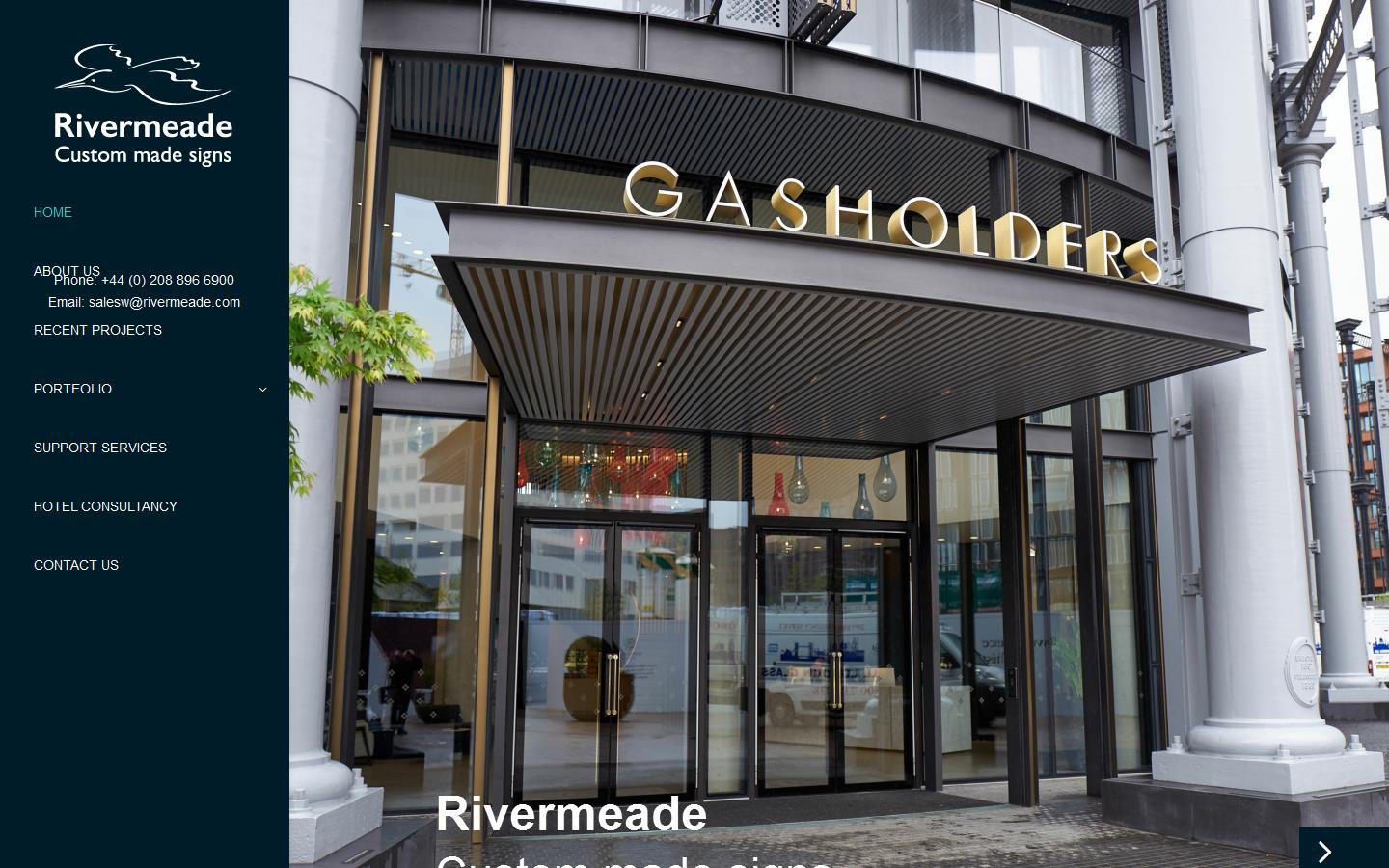 Rivermeade Signs Website