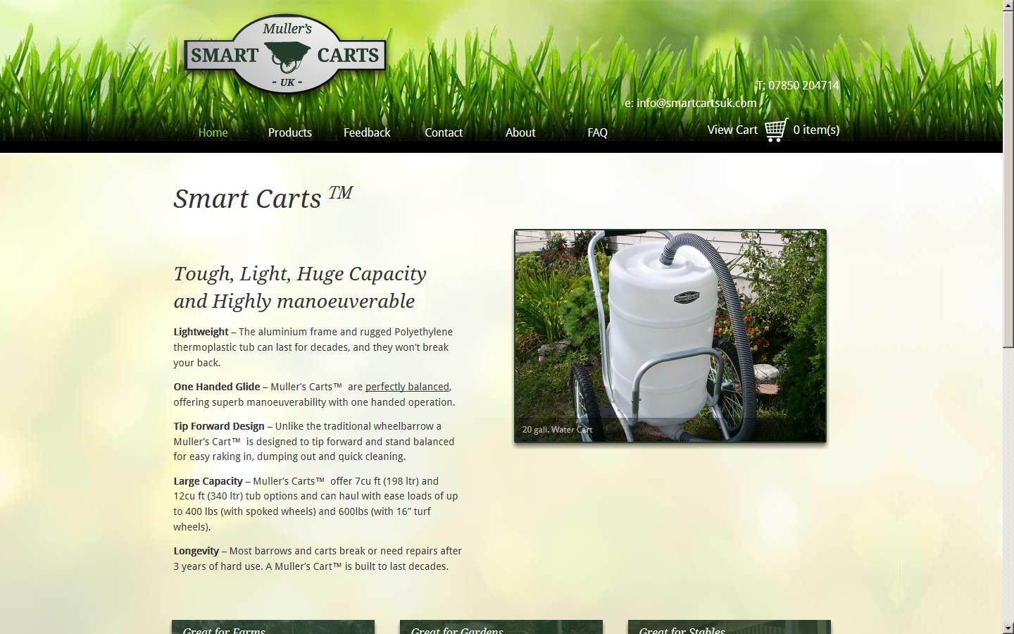 Smart Carts UK Website