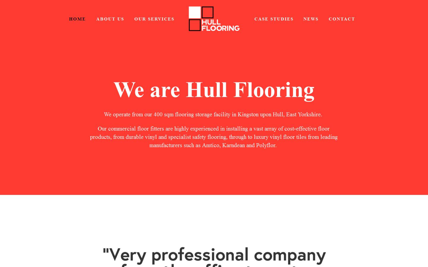 The Hull Flooring Company Website