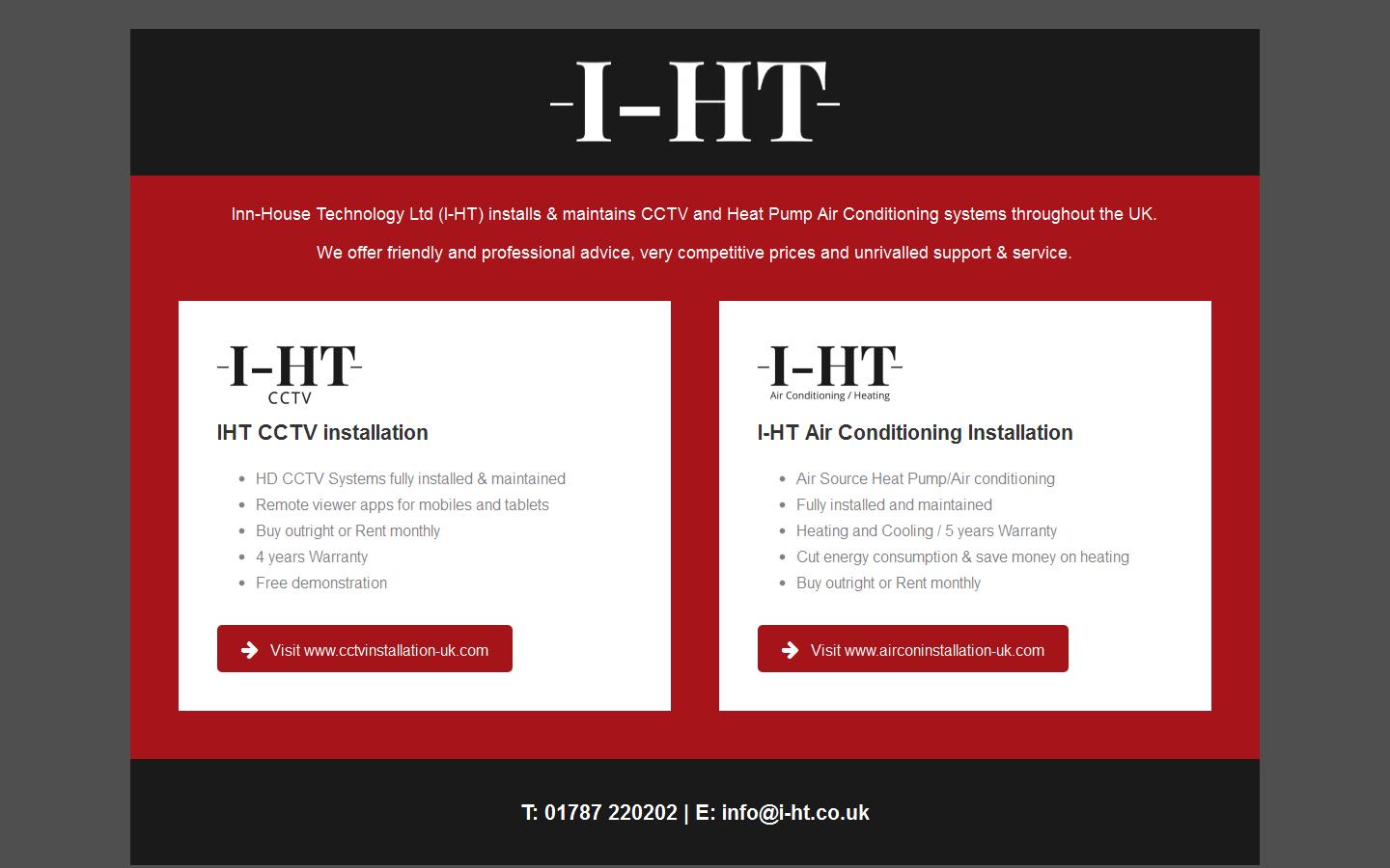 Inn-House Technology Website