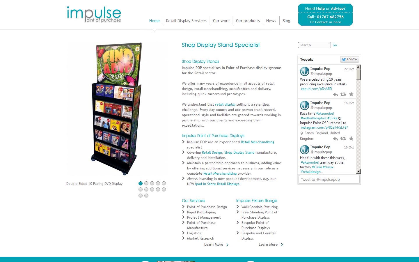 Impulse Point of Purchase Ltd Website