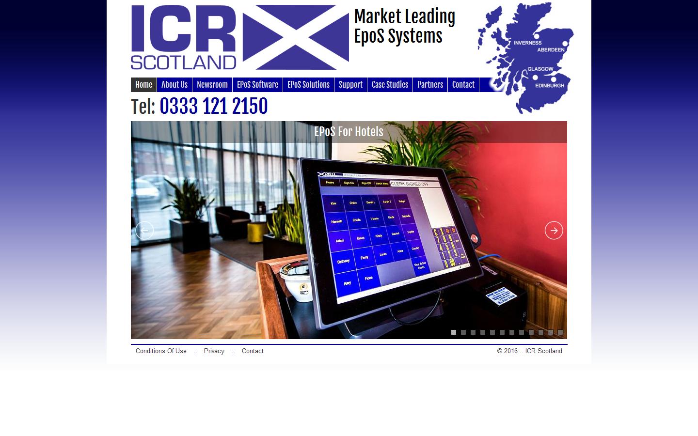 ICR Scotland Ltd Website