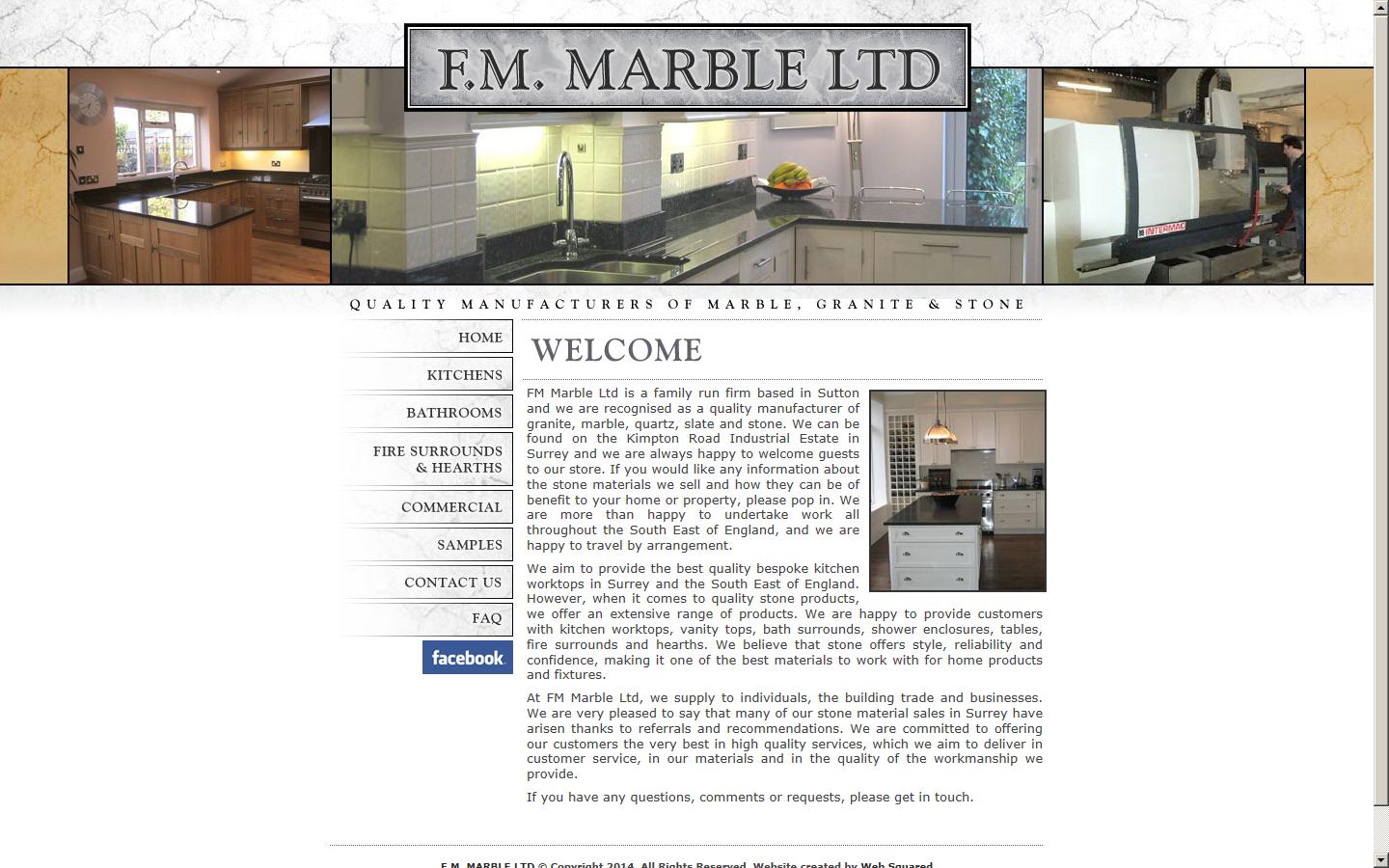 FM Marble Website
