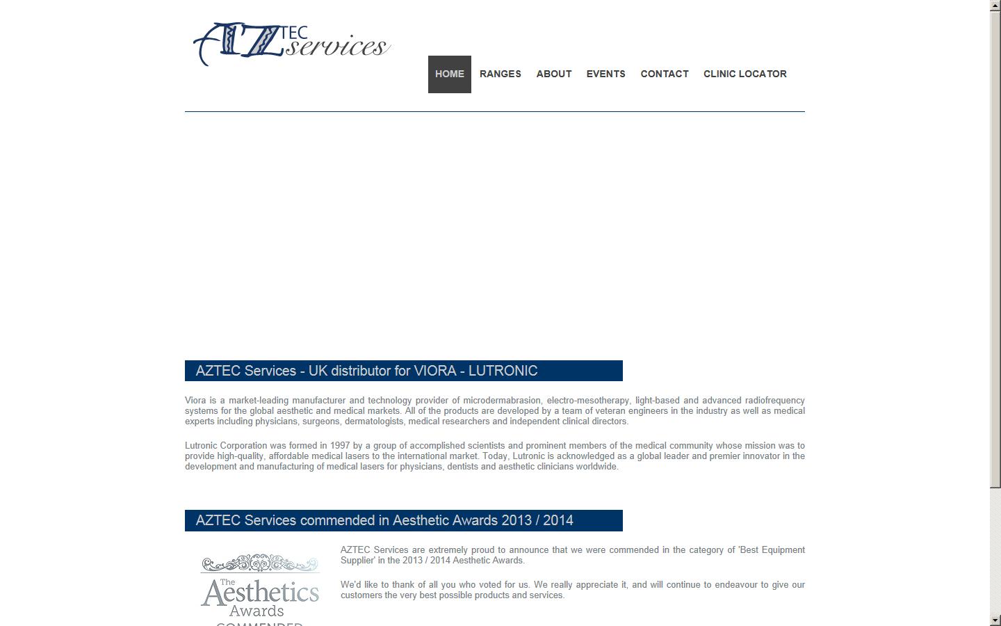 AZTEC Services Website
