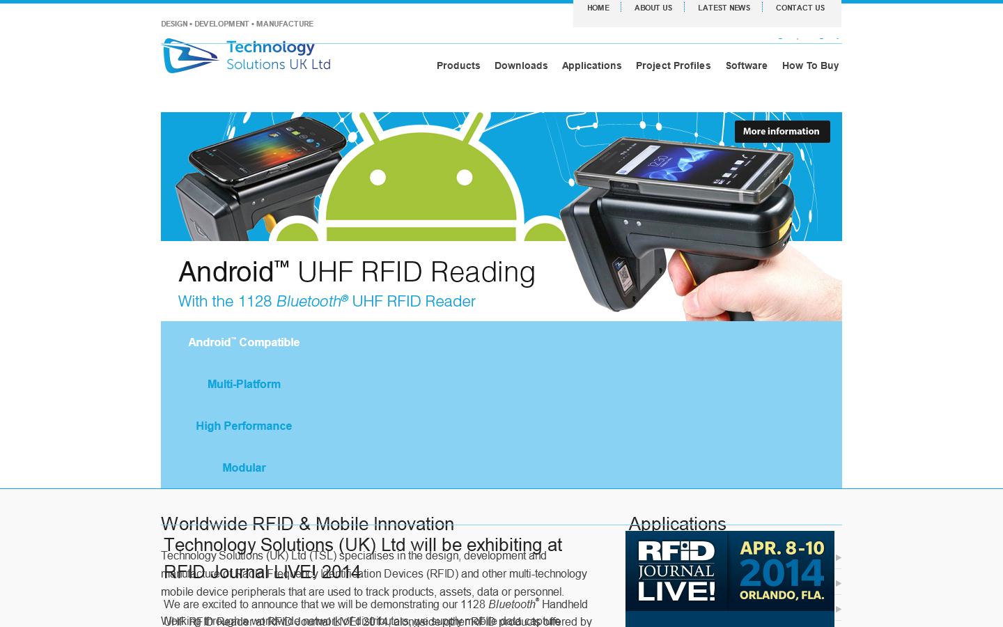 Technology Solutions UK Ltd Website