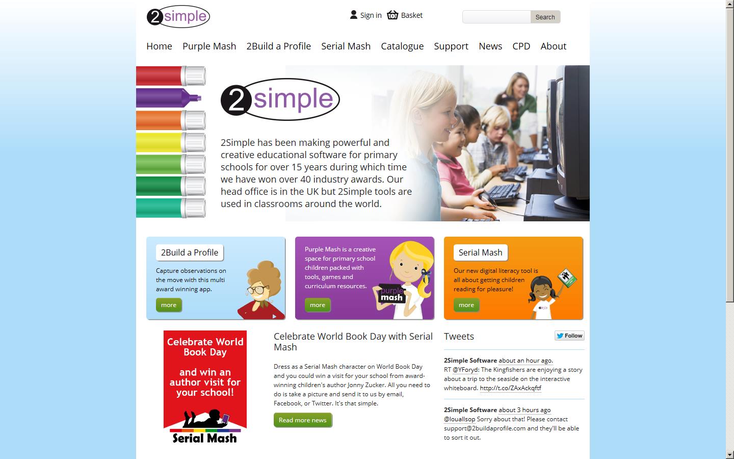 2Simple Software Website