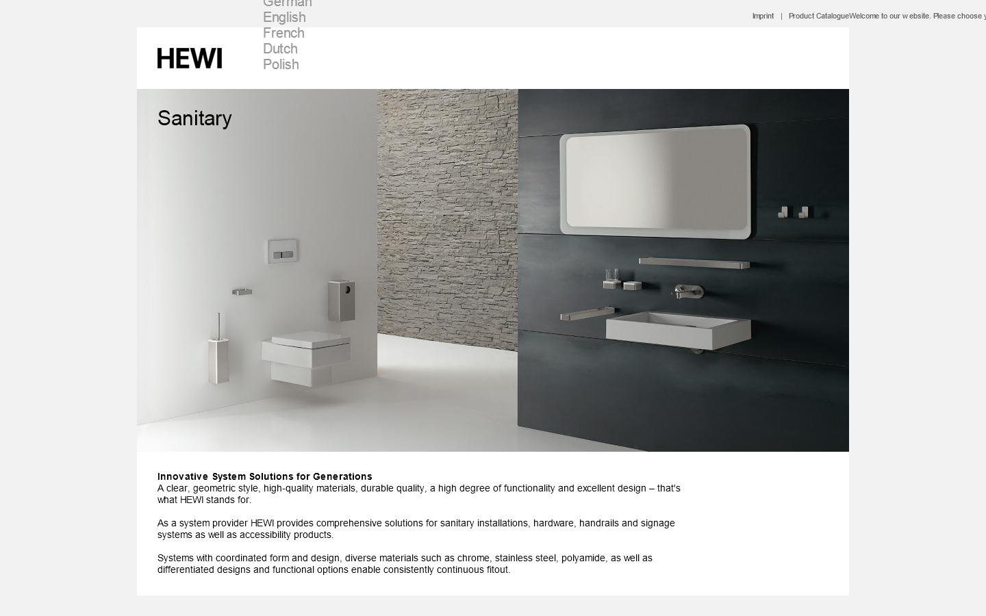 HEWI Website