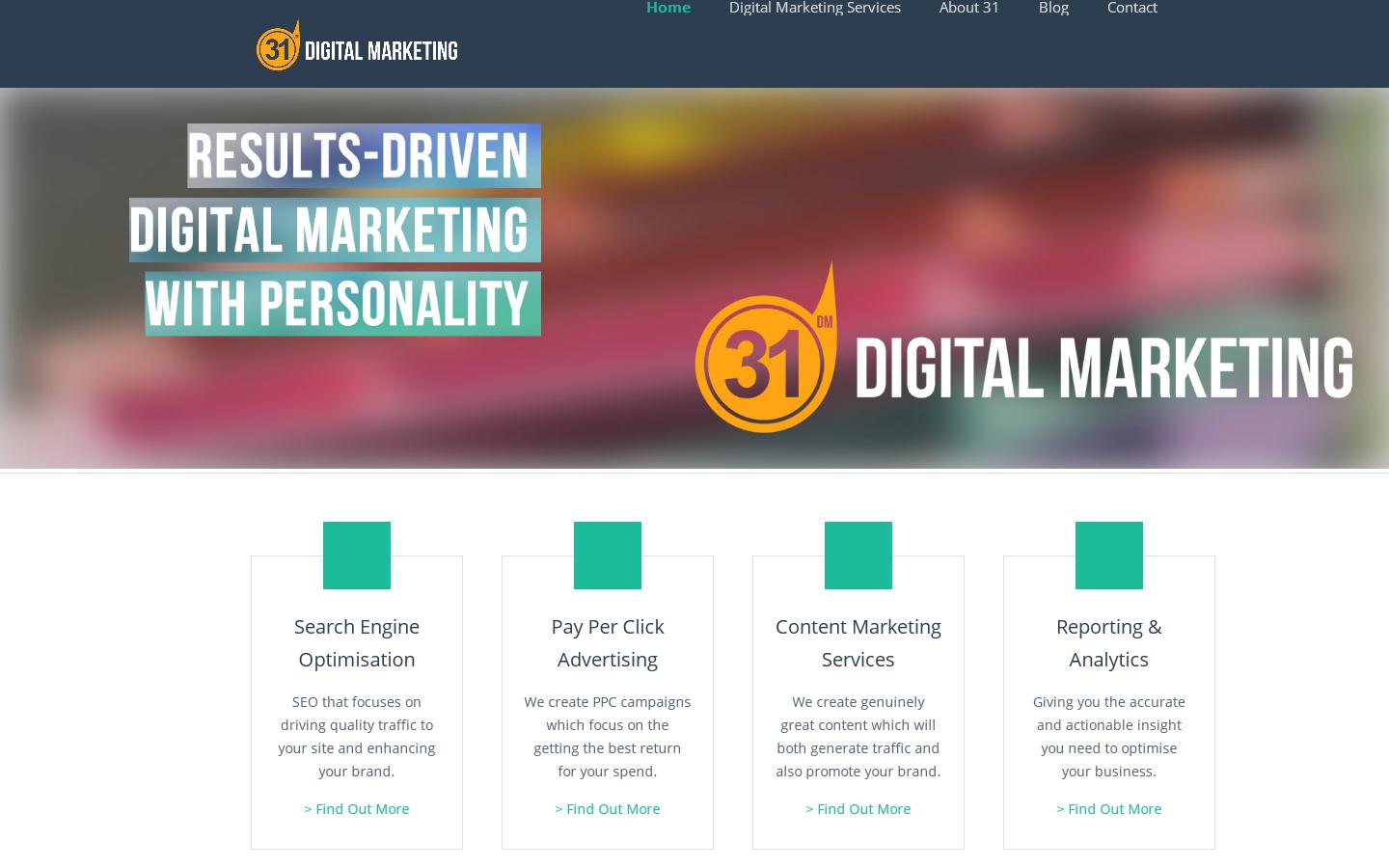 31 Digital Marketing Website