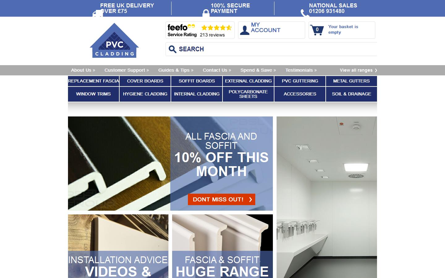 PVC Cladding Website