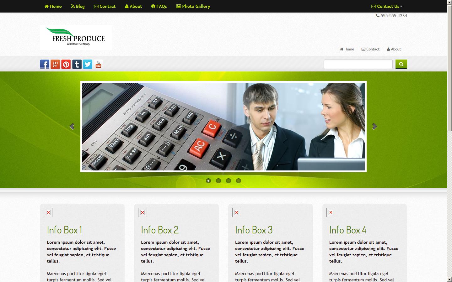 Fresh Produce Website