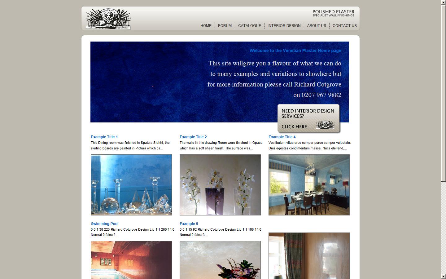 Design2Live Website