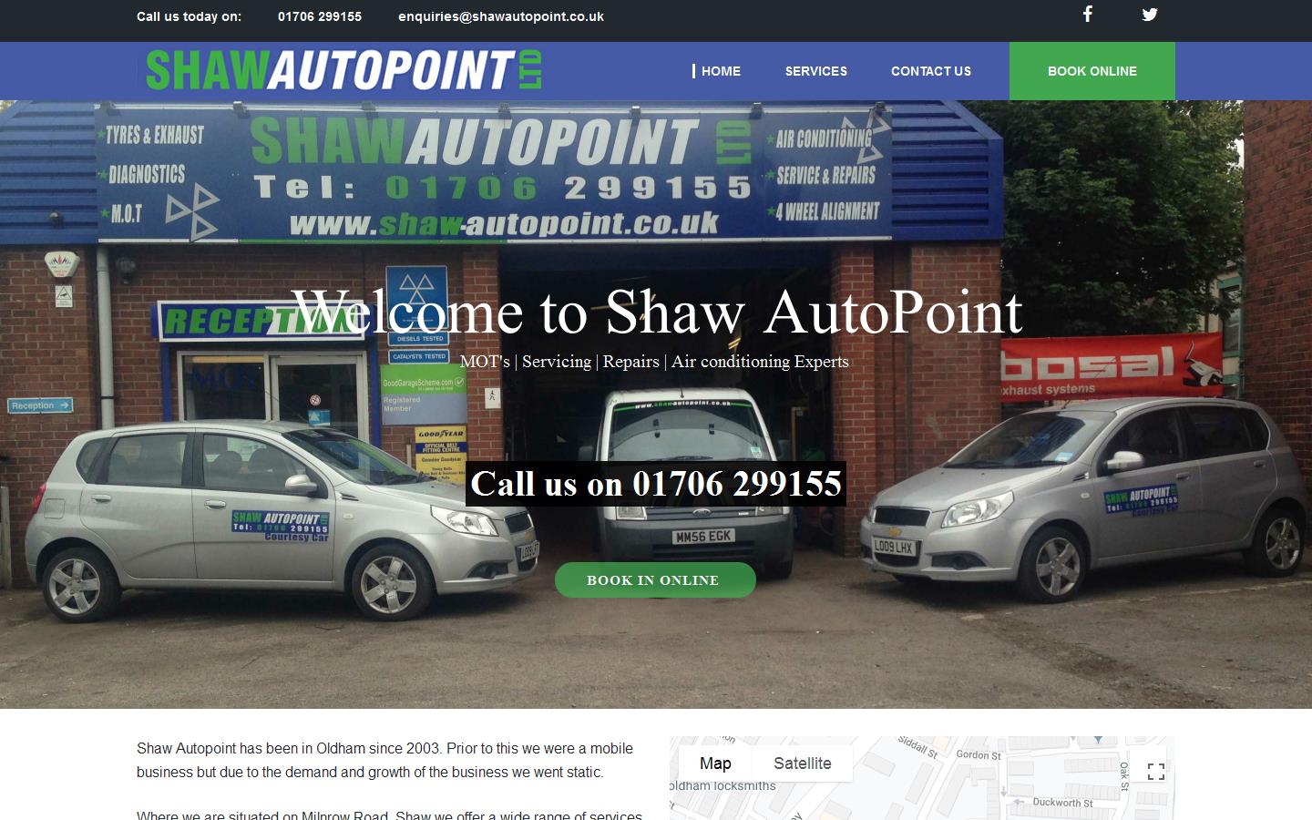 Shaw Autopoint Ltd Website