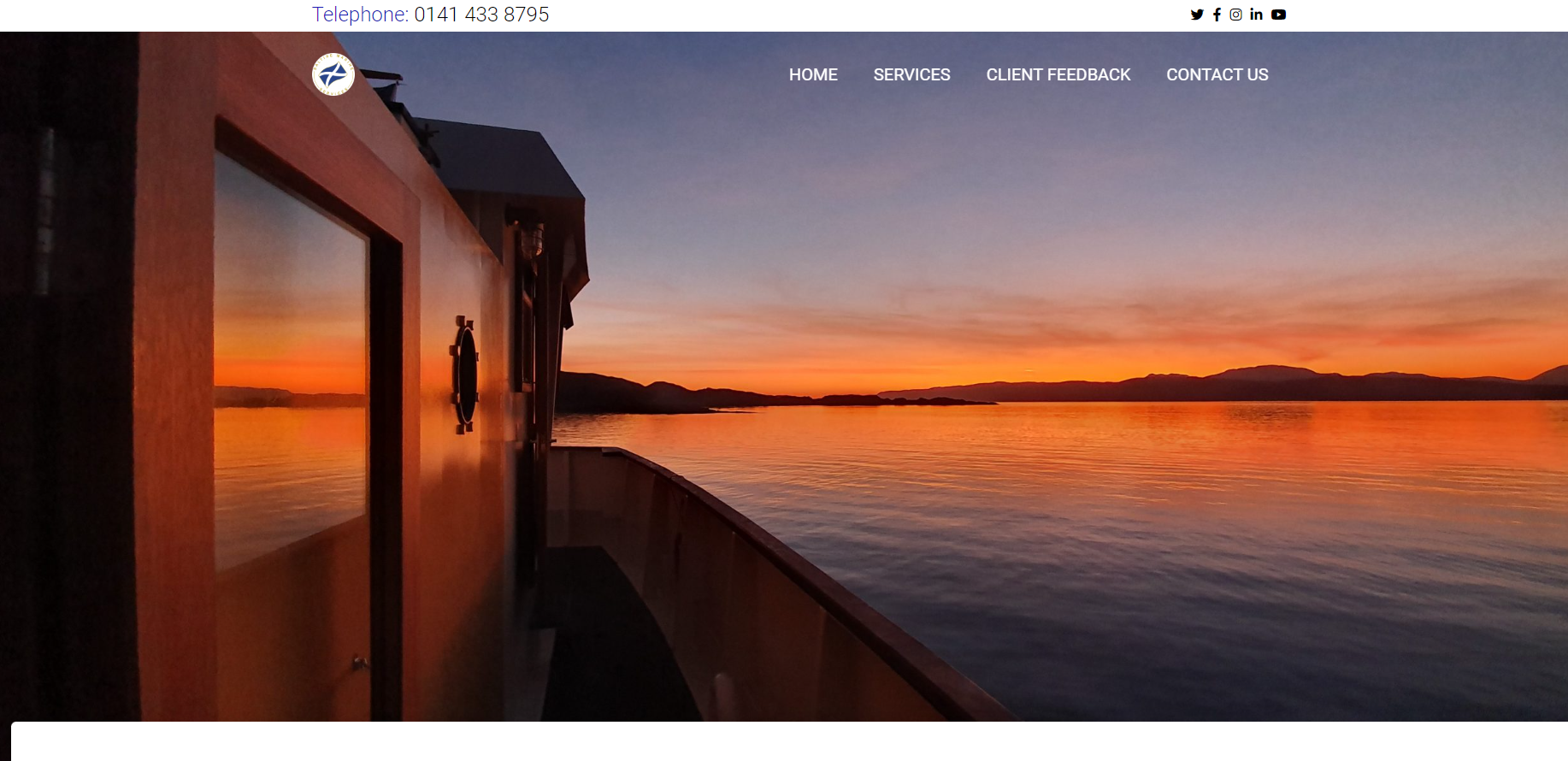 Saltire Marine Services (Scotland) Ltd Website