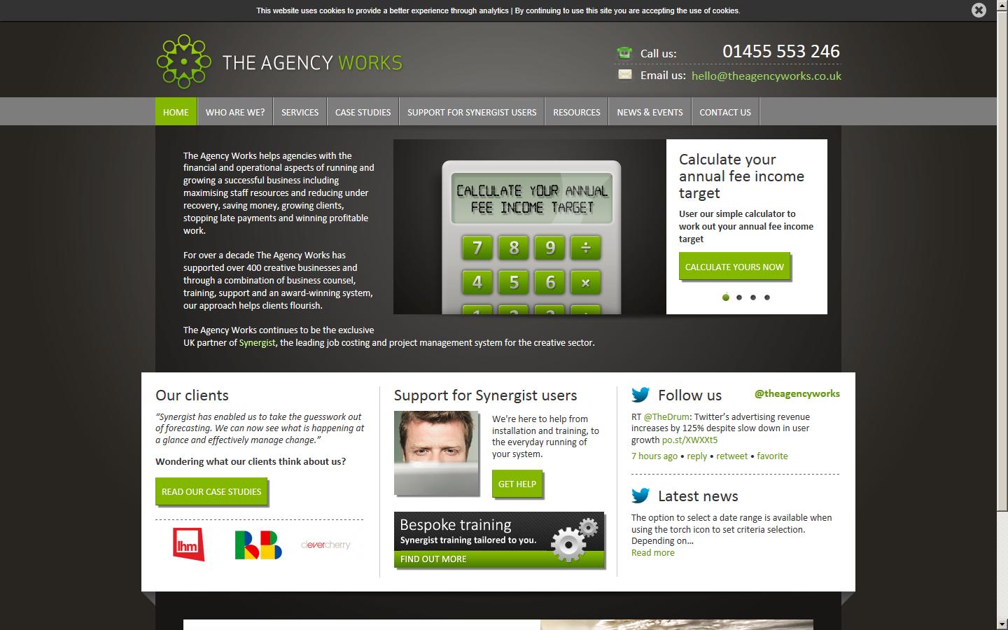 The Agency Works Website