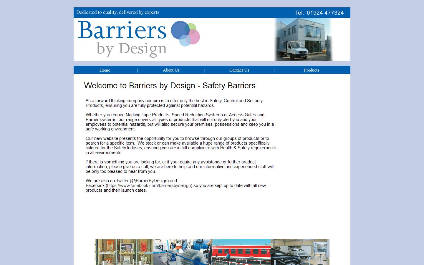 Barriers By Design Website
