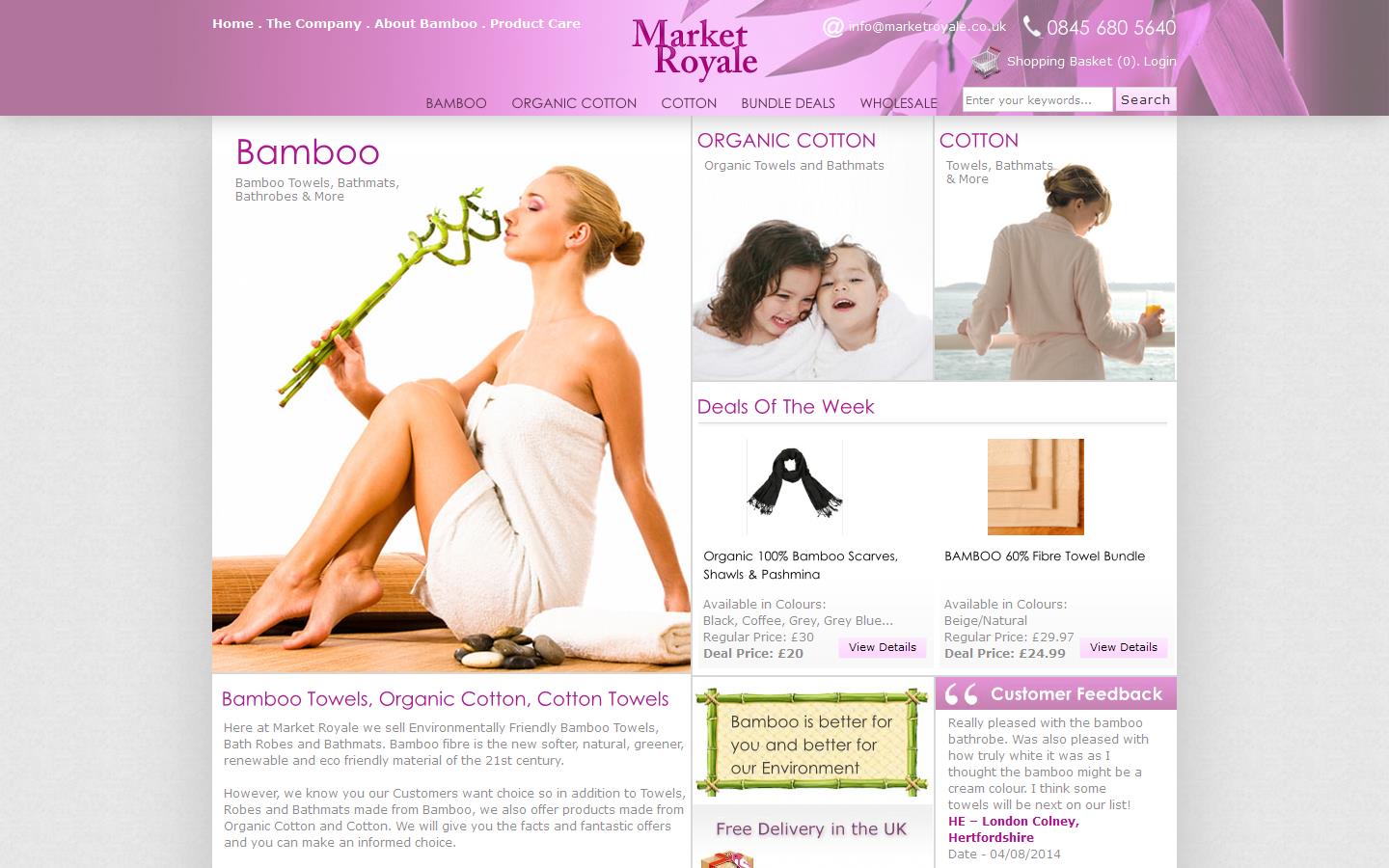 Market Royale Website