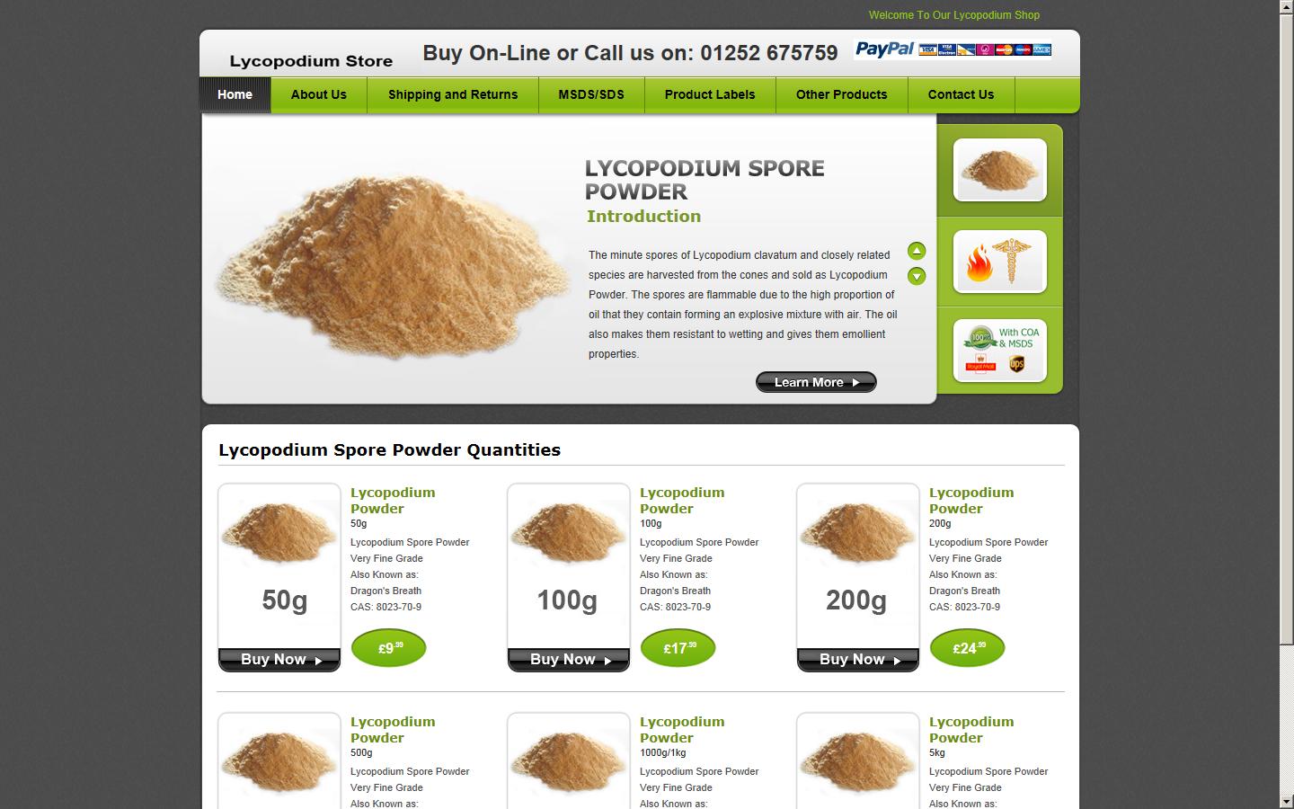 UK Chemical Supplies Website