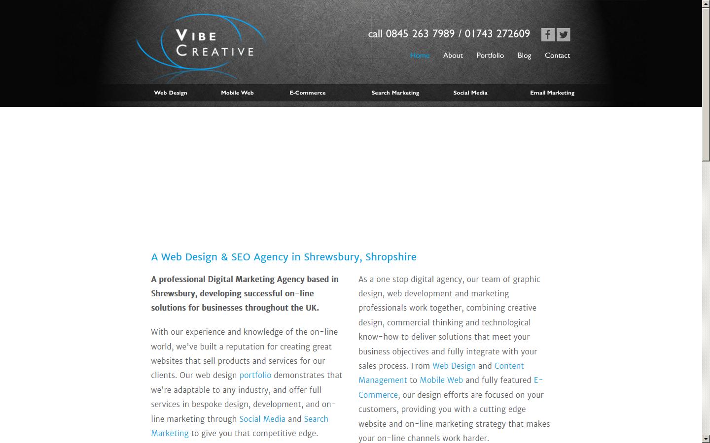 Vibe Creative Website
