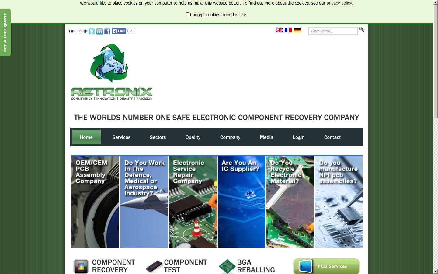 Retronix Website