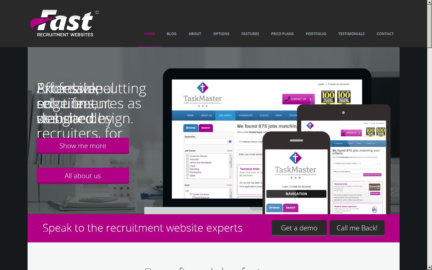 Fast Recruitment Websites Website