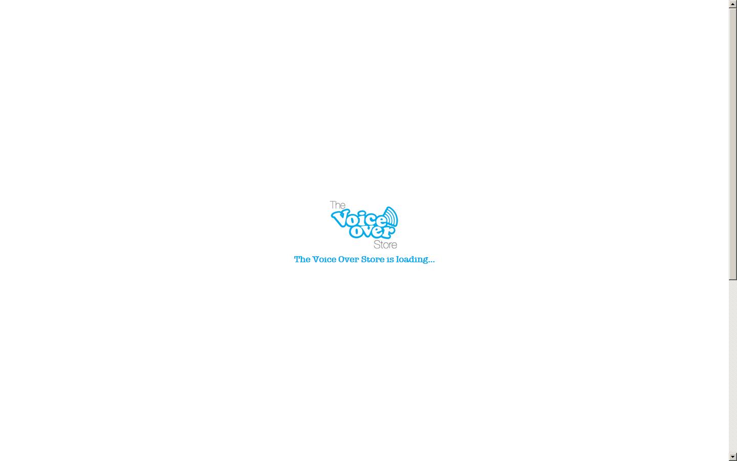 The Voiceover Store Website