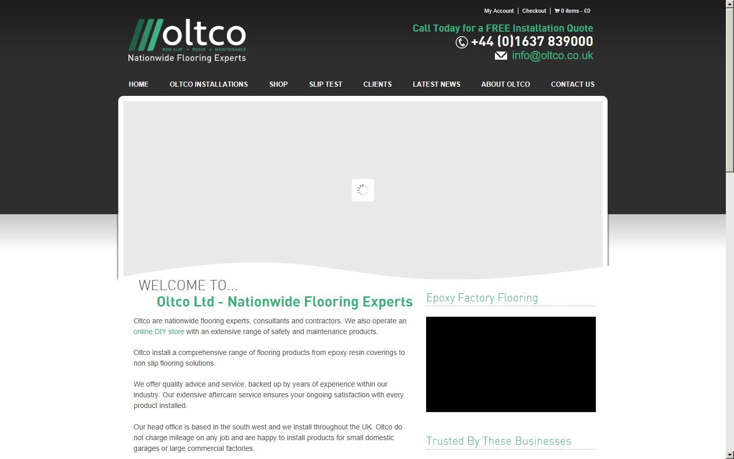 Oltco Ltd Website