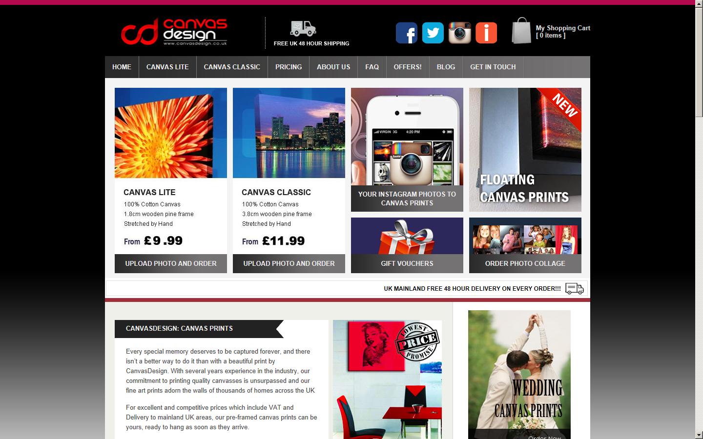 Canvasdesign Website