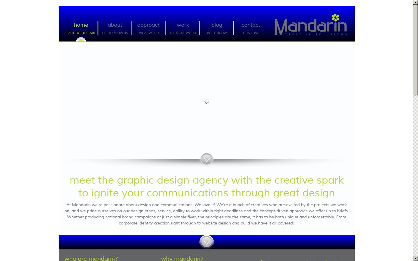 Mandarin Creative Solutions Website