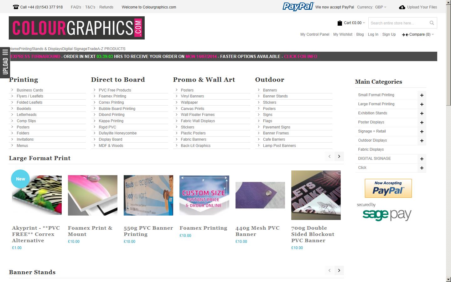 ColourGraphics Website