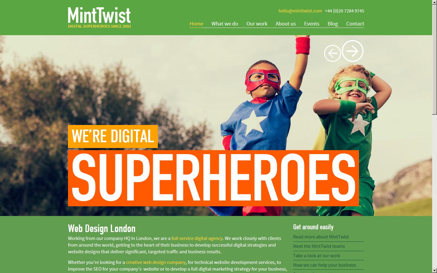 MintTwist Website